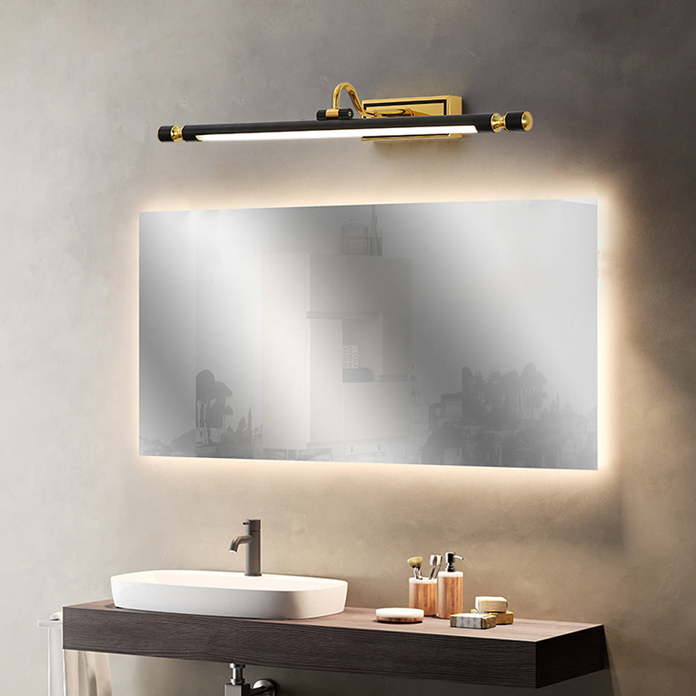 Black Simple Vintage LED Bathroom Vanity Wall Light -Homdiy