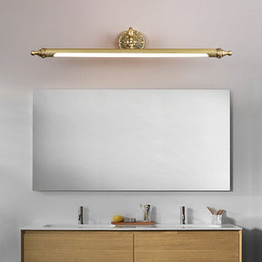 Vintage Design Gold Metal Bathroom Vanity Wall Light -Homdiy