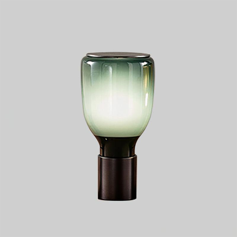 Bottle Shaped Glass Table Lamp -Homdiy
