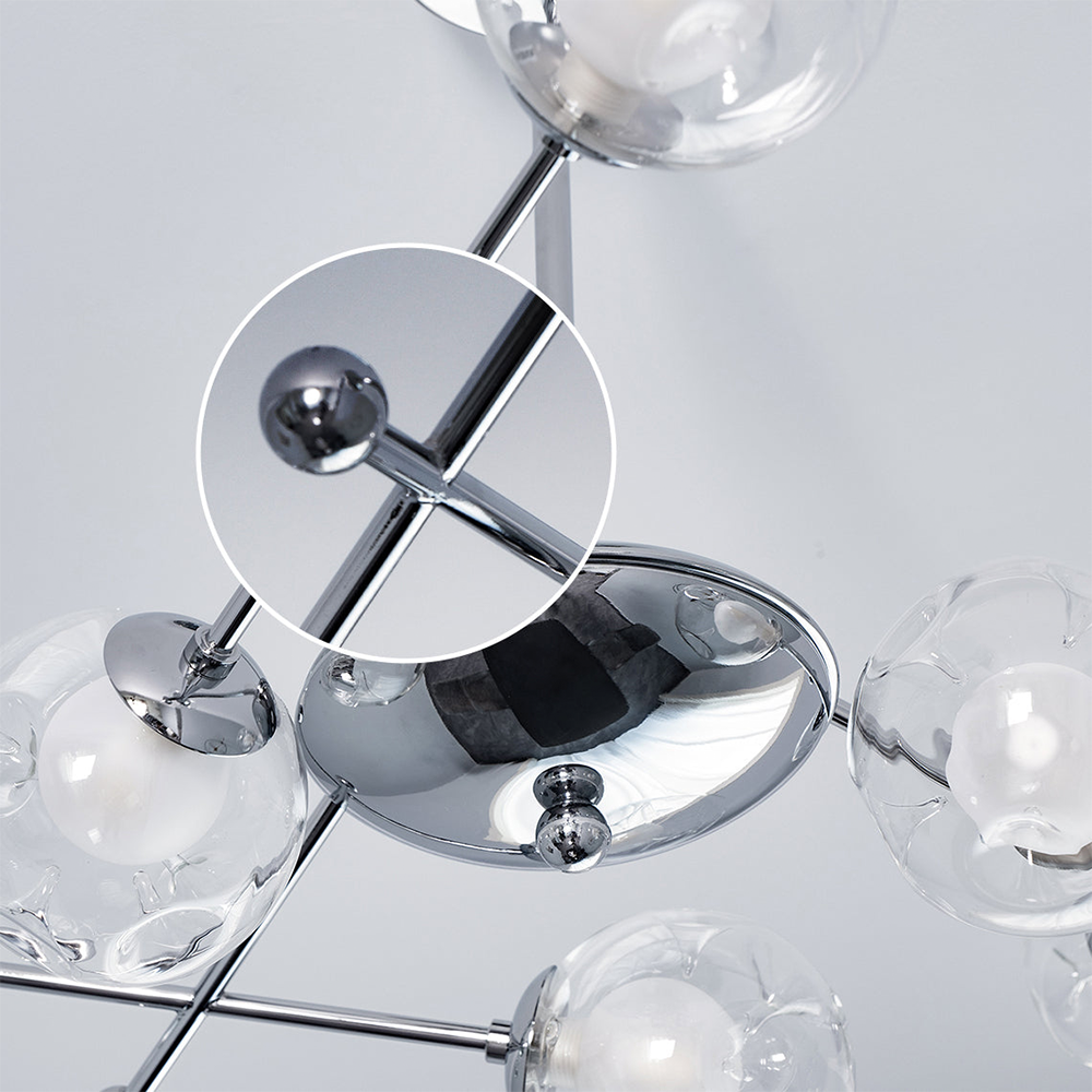 Nordic Bauhaus Sputnik Chandelier -Homdiy