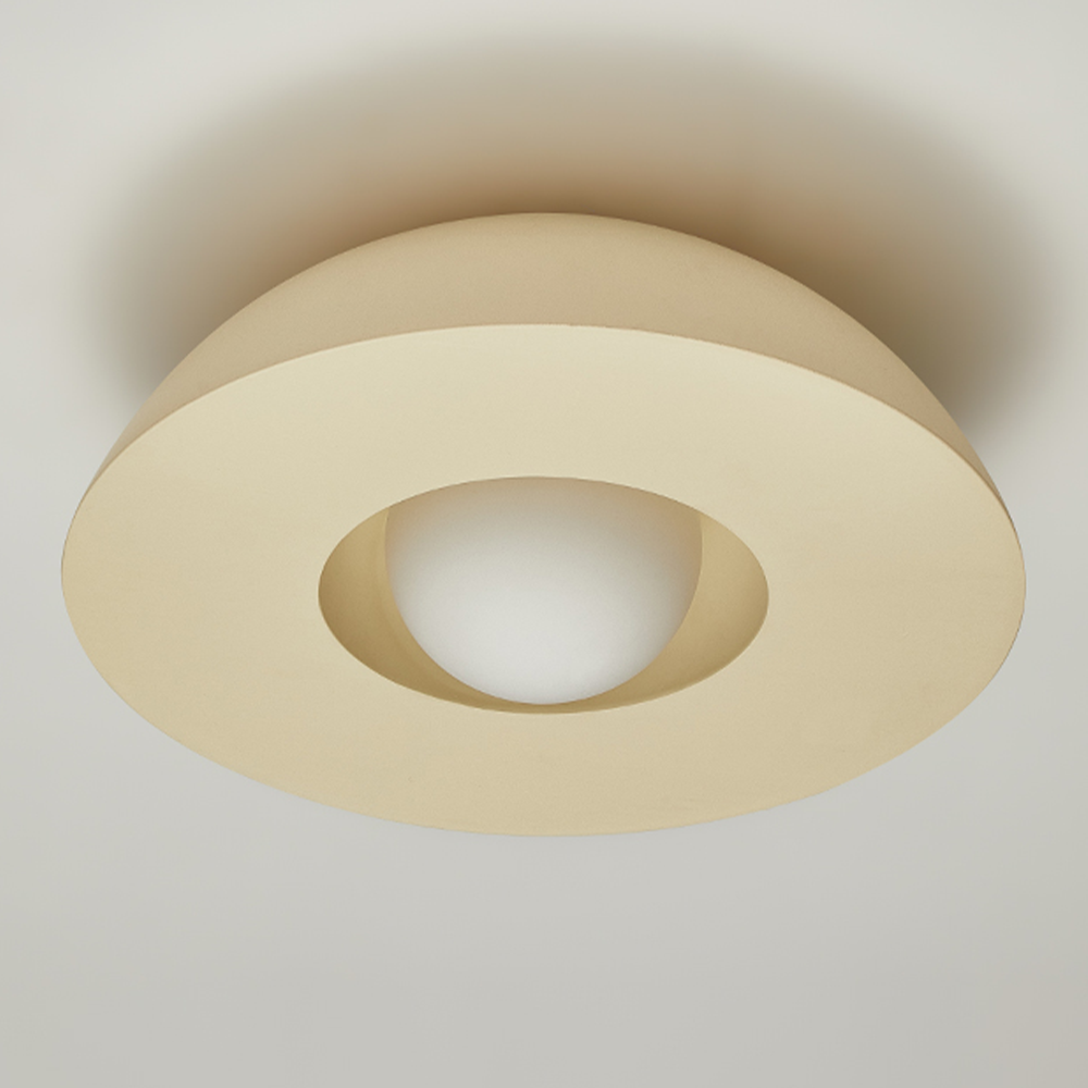 Simple Round UFO Shaped White Ceiling Light -Homdiy