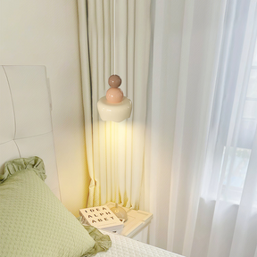 Cream Sunny Rain Doll Bedroom Pendant Light -Homdiy
