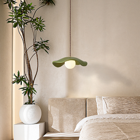 Creative Lotus Leaf Wabi-sabi Dining Room Pendant Light -Homdiy