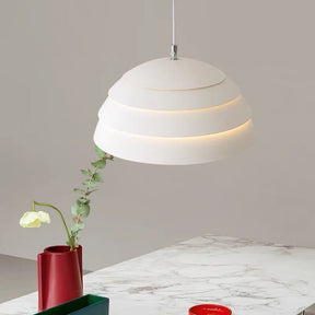 Modern Bowl Metal Pendant Light for Dining Room & Living Room -Homdiy