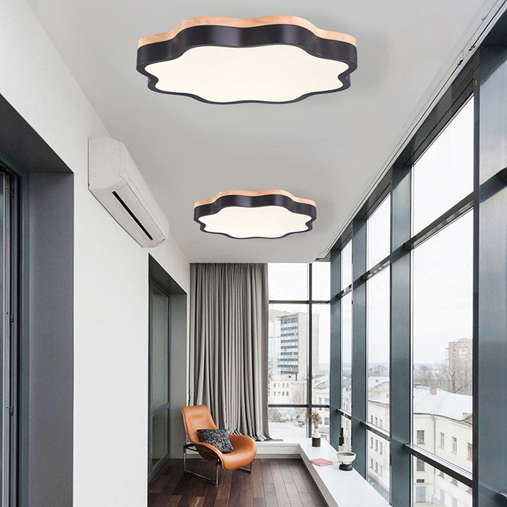 Creative Acrylic Polygon LED Ceiling Light For Bedroom -Homdiy