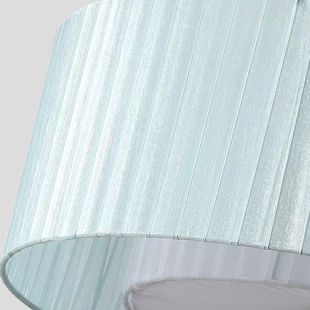 Modern Fabric Ruffle Pleated Pendant Light -Homdiy