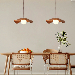 Creative Lotus Leaf Wabi-sabi Dining Room Pendant Light -Homdiy