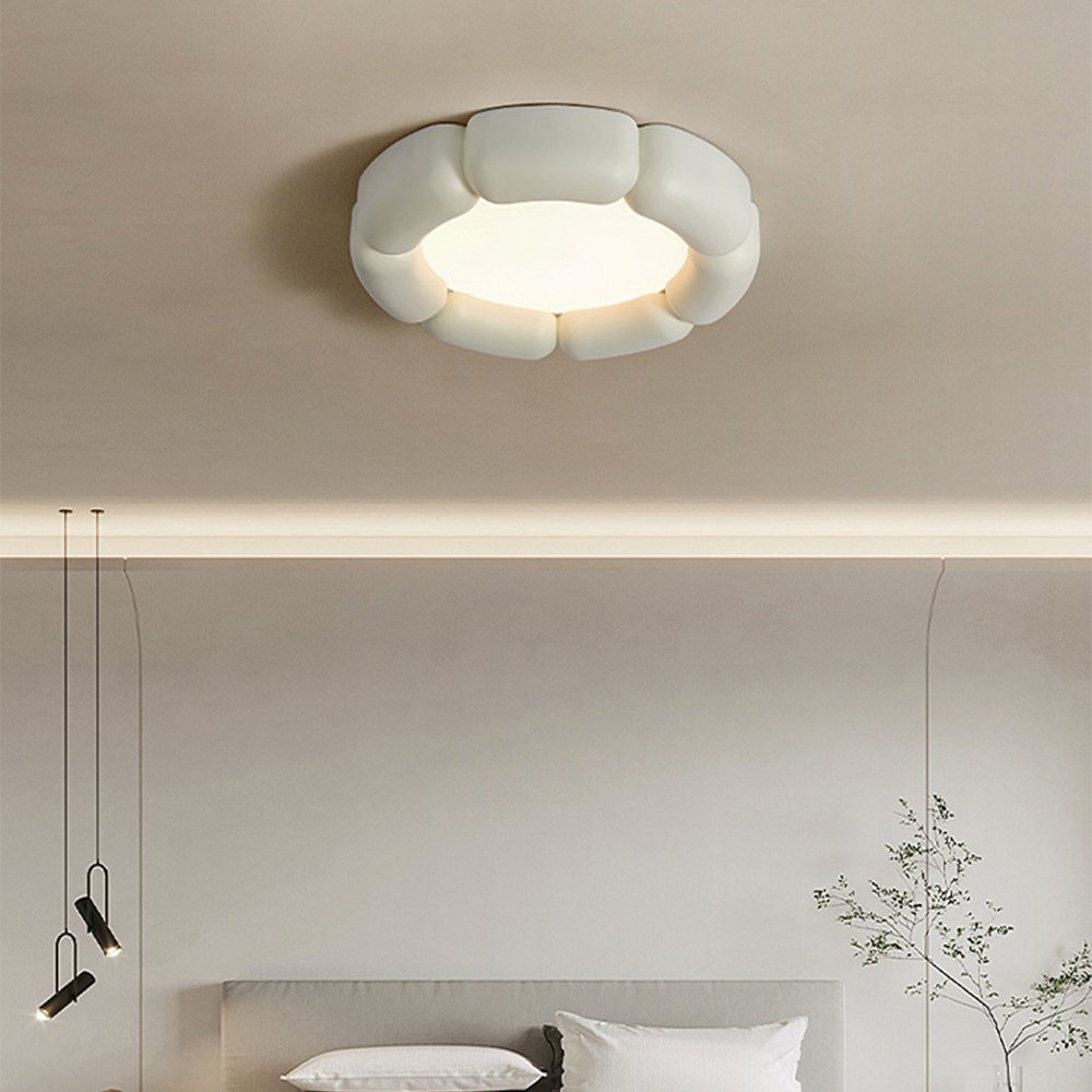 Nordic Cream Style Modern Minimalist French Ceiling Lamp -Homdiy