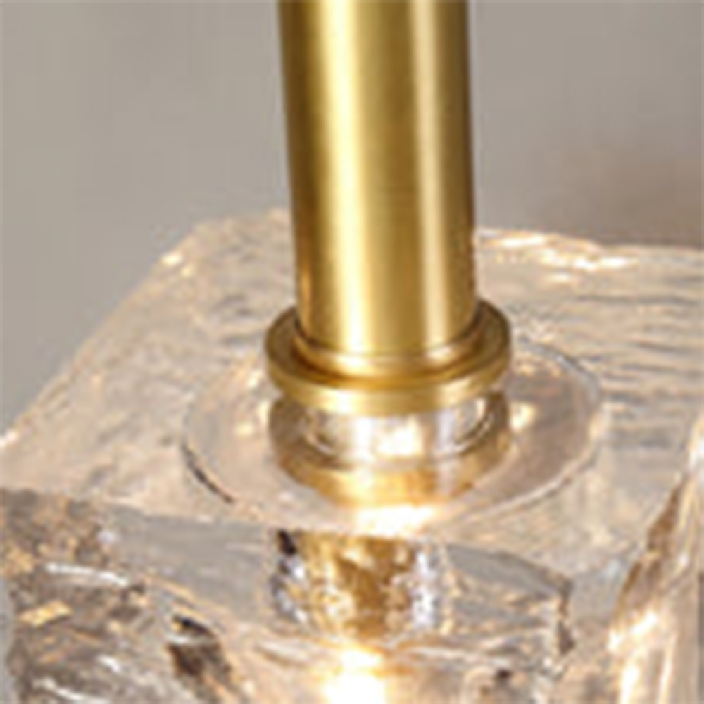 Modern Simple Crystal Lampshade Pendant Light -Homdiy