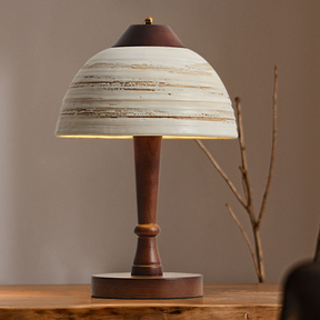 Wabi-sabi Ceramic Table Lamp -Homdiy