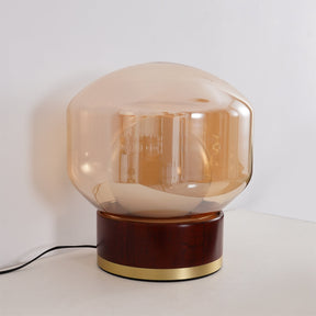 Modern Rigel Round Glass Table Light -Homdiy