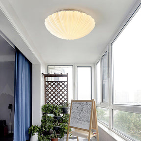 Retro Seashell LED Round Ceiling Lamp -Homdiy