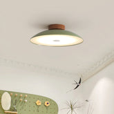 Modern Metal Semi-Flush Mount LED Ceiling Light -Homdiy
