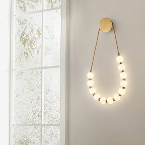 Creative Necklace Shape Acrylic Wall Light -Homdiy