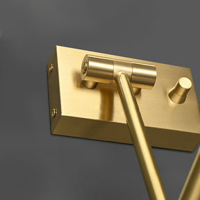 Modern Luxury Brass Rotatable Wall Light -Homdiy