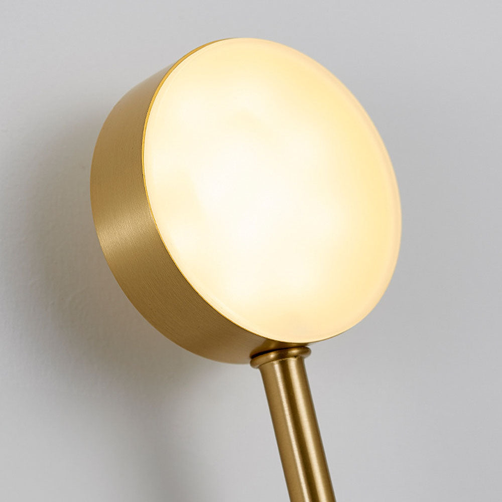 Luxury Long Copper LED Wall Light -Homdiy