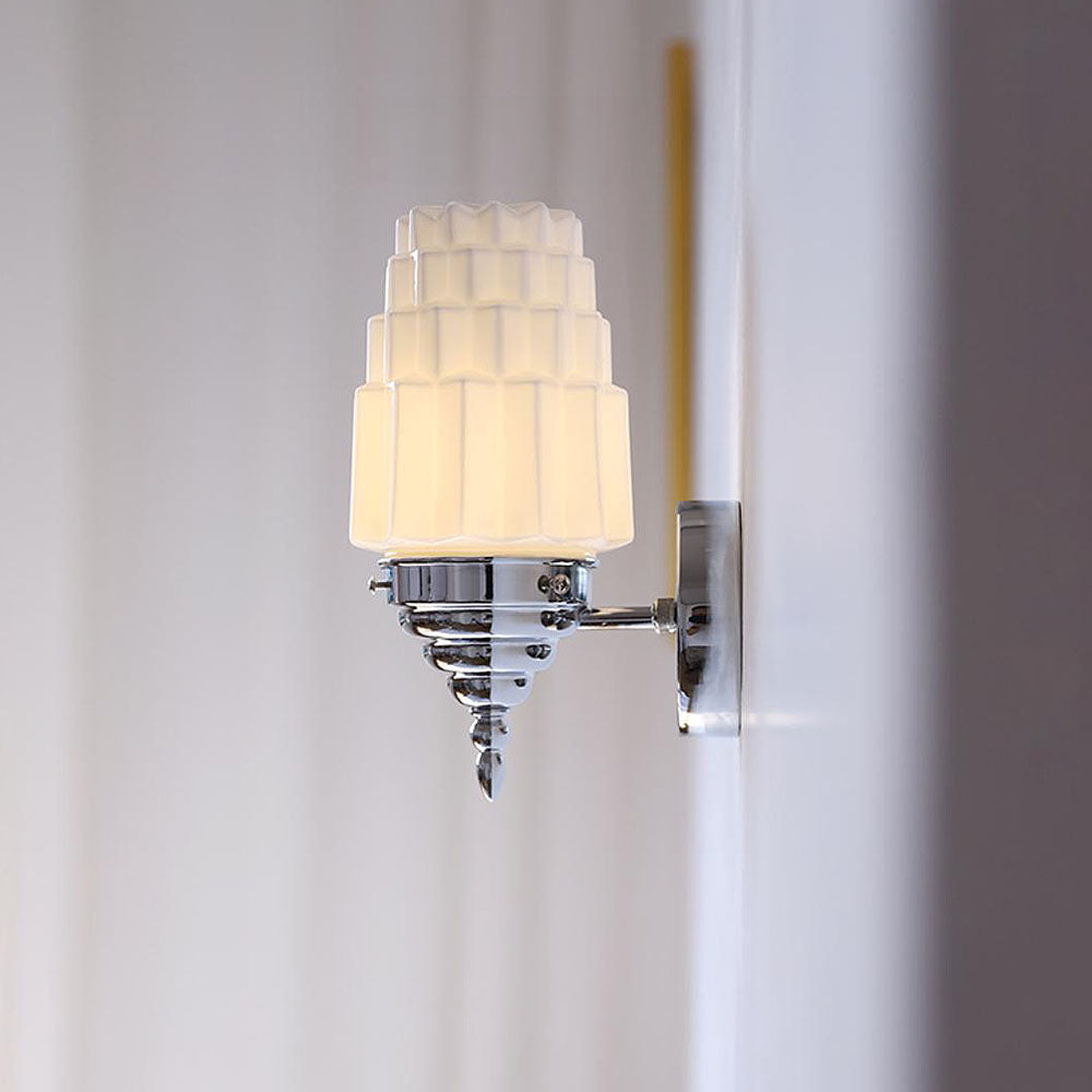 Modern Art Decor Glass Nordic Wall Light -Homdiy
