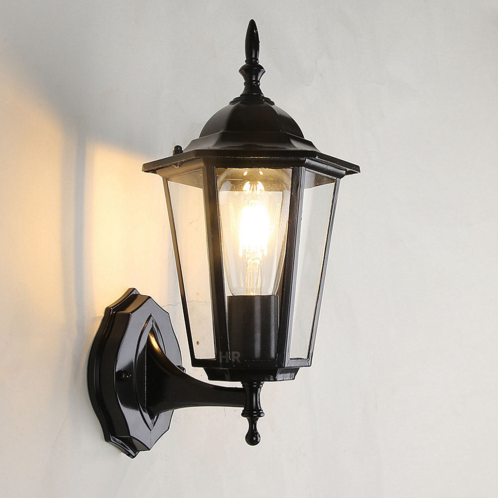 Vintage Clear Outdoor Classic Wall Light -Homdiy