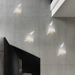Creative Iron Bird Shape Wall Light -Homdiy