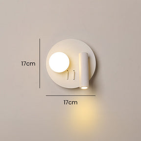 Simple Rotation 2-Lights Downlight Ball LED Wall Sconces -Homdiy