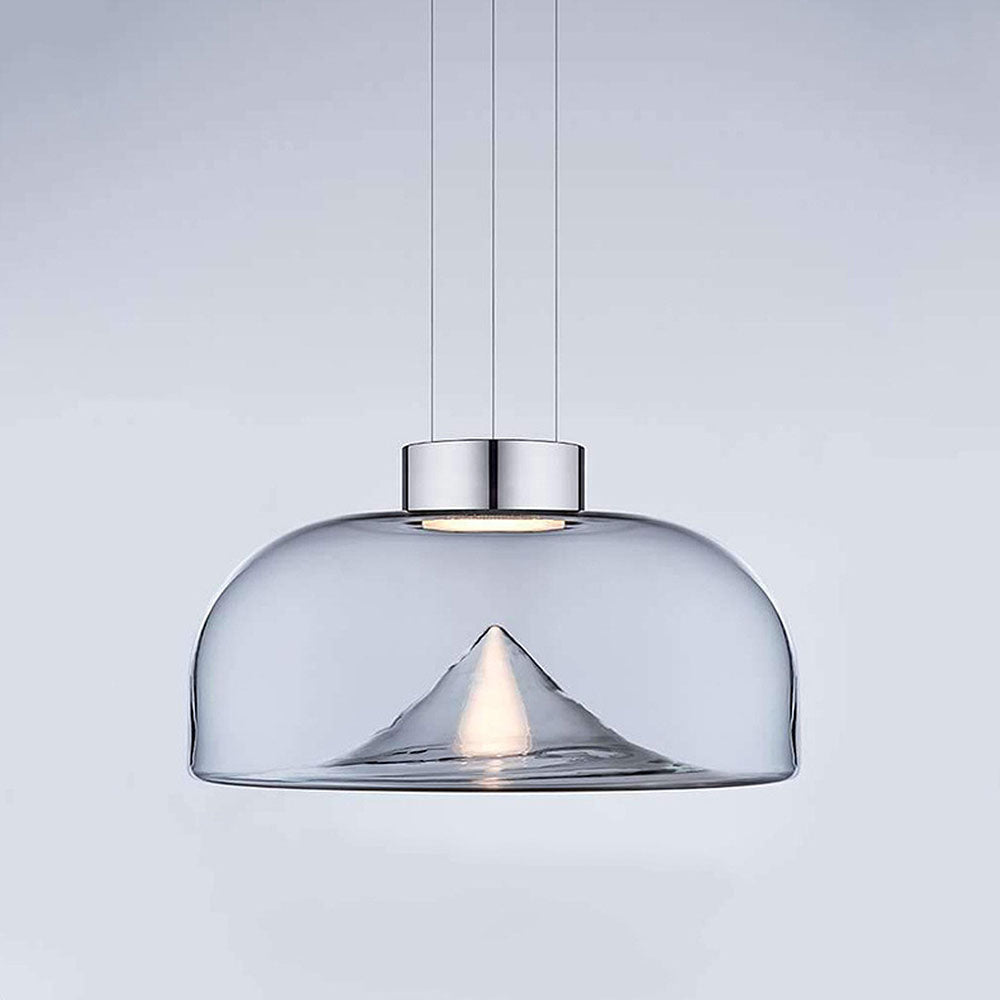 Nordic Clear Stained Small LED Pendant Lights -Homdiy