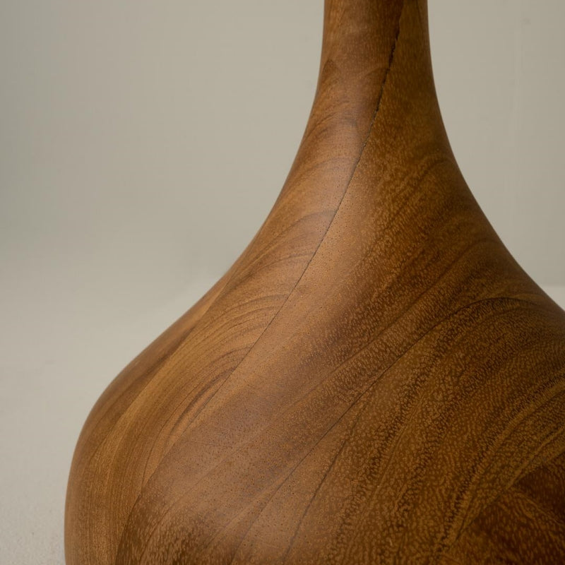 Wabi Sabi Designer Wood Table Lamp -Homdiy