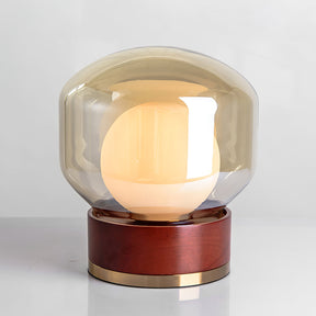 Modern Rigel Round Glass Table Light -Homdiy