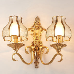 Vintage Simple Copper Wall Lamp -Homdiy