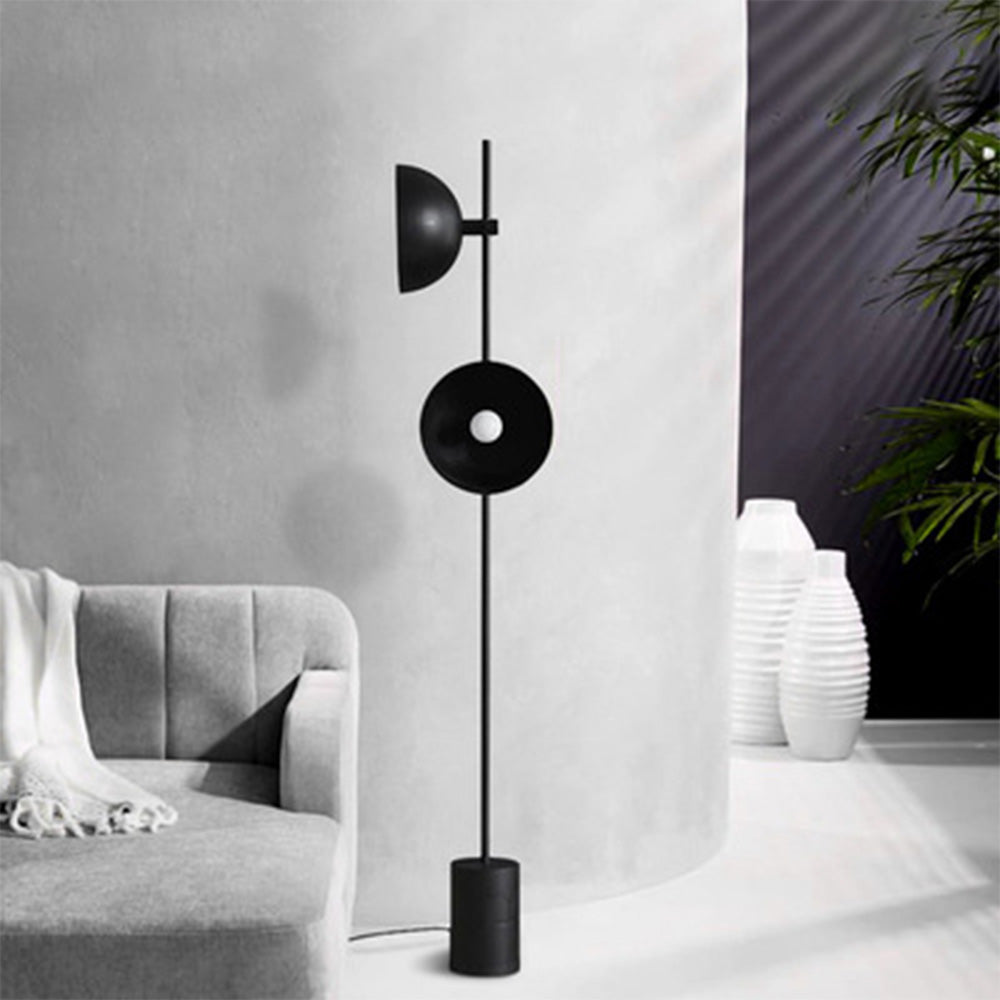 Nordic Black Modern Marble Floor Lamp -Homdiy
