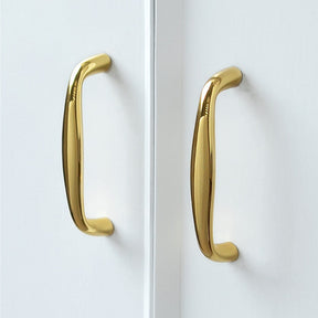 Cabinet Pulls and Dresser Knobs in Polished Unlacquered Brass -Homdiy
