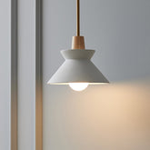 Nordic Hanging Lighting with Shade Aluminum Single Head Pendant Light -Homdiy