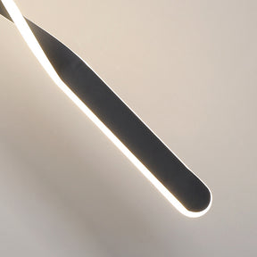 Minimalist Long Tube Shape LED Linear Pendant Light -Homdiy