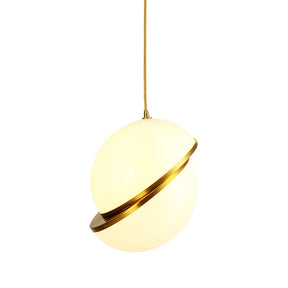 Modern LED Pendant Light Crescent Pendant Lamp -Homdiy