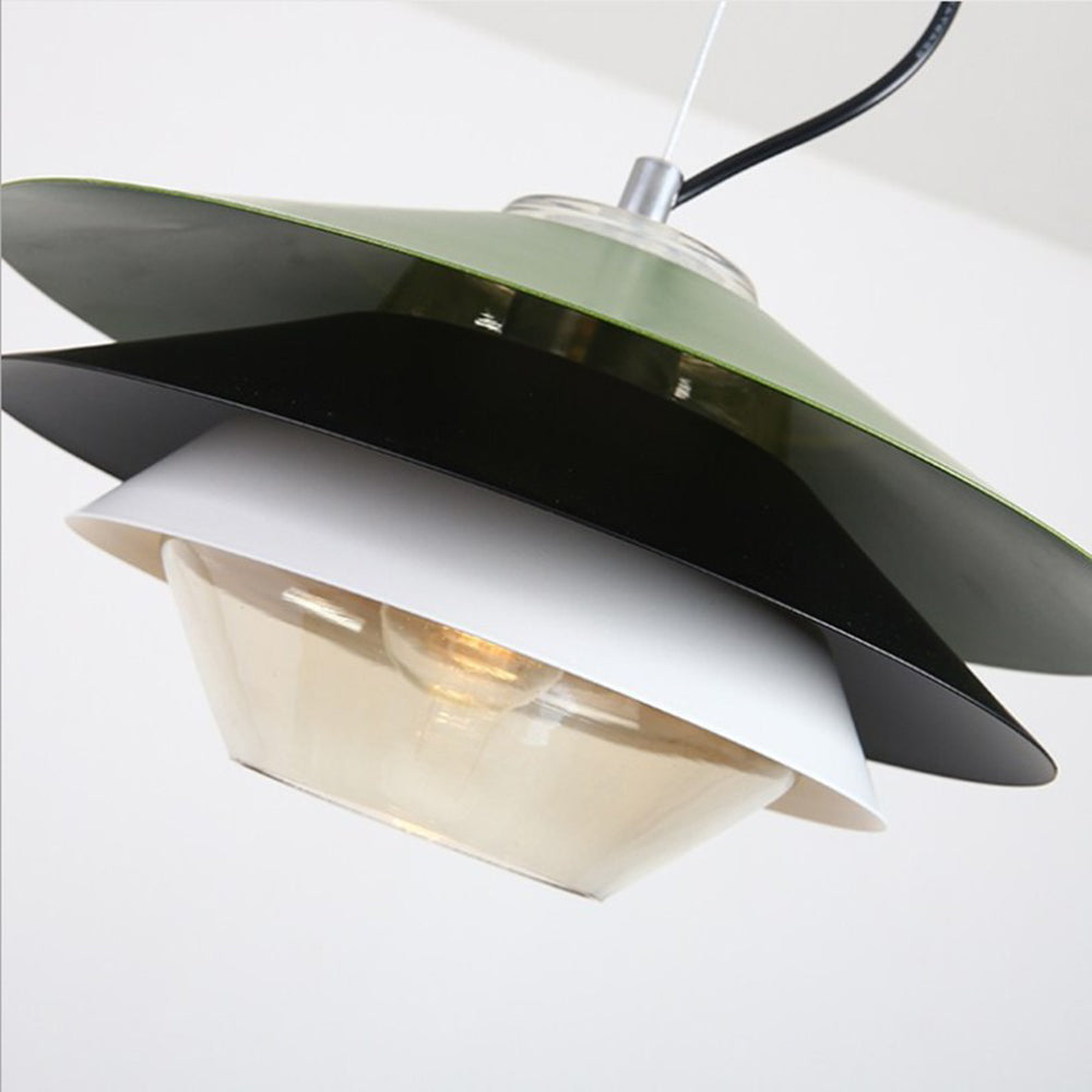 Nordic Led Pendant Light Iron Suspension Hanging Light Fixture -Homdiy