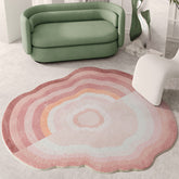 Nordic Rainbow Soft Carpets for Home Thickened Lounge Rugs -Homdiy