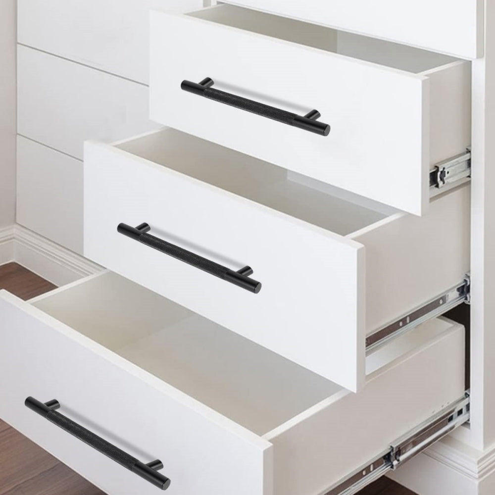 Modern Aluminum Alloy Cabinet Doors Handles Bow Pulls Kitchen Bedroom Drawer Pulls -Homdiy