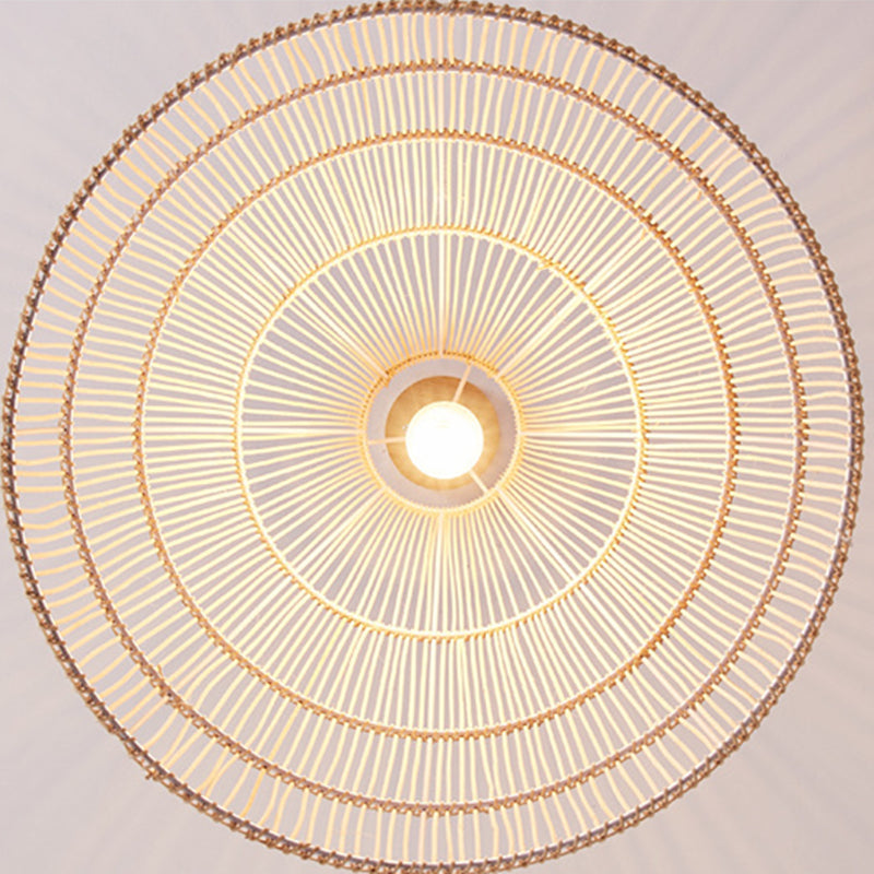 Idyllic Rattan Pendant lighting Decorative Hanging Light -Homdiy