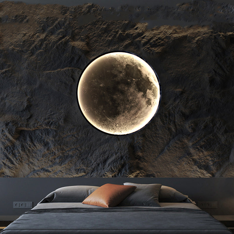 Decoration LED Moon Wall Lamp For Bedroom -Homdiy