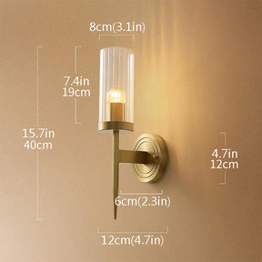 Modern Light Brass Wall Light -Homdiy