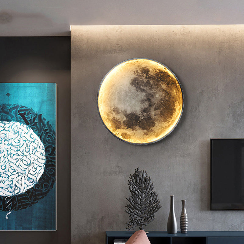 Decoration LED Moon Wall Lamp For Bedroom -Homdiy