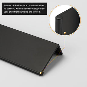 15 Pack Black Cabinet Pulls Dresser Handles for Kitchen (LS7030BK) -Homdiy