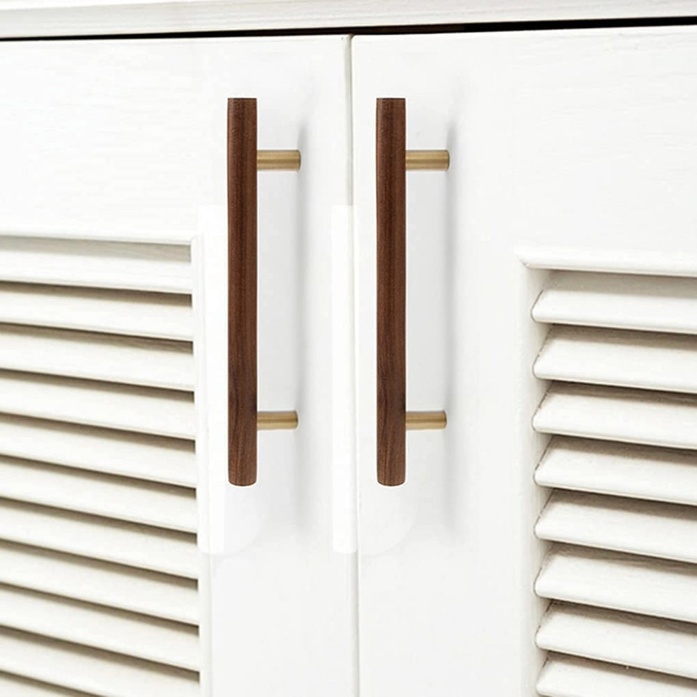Universal Wooden Door Handles for Drawers Cupboards Kitchen Cabinets -Homdiy