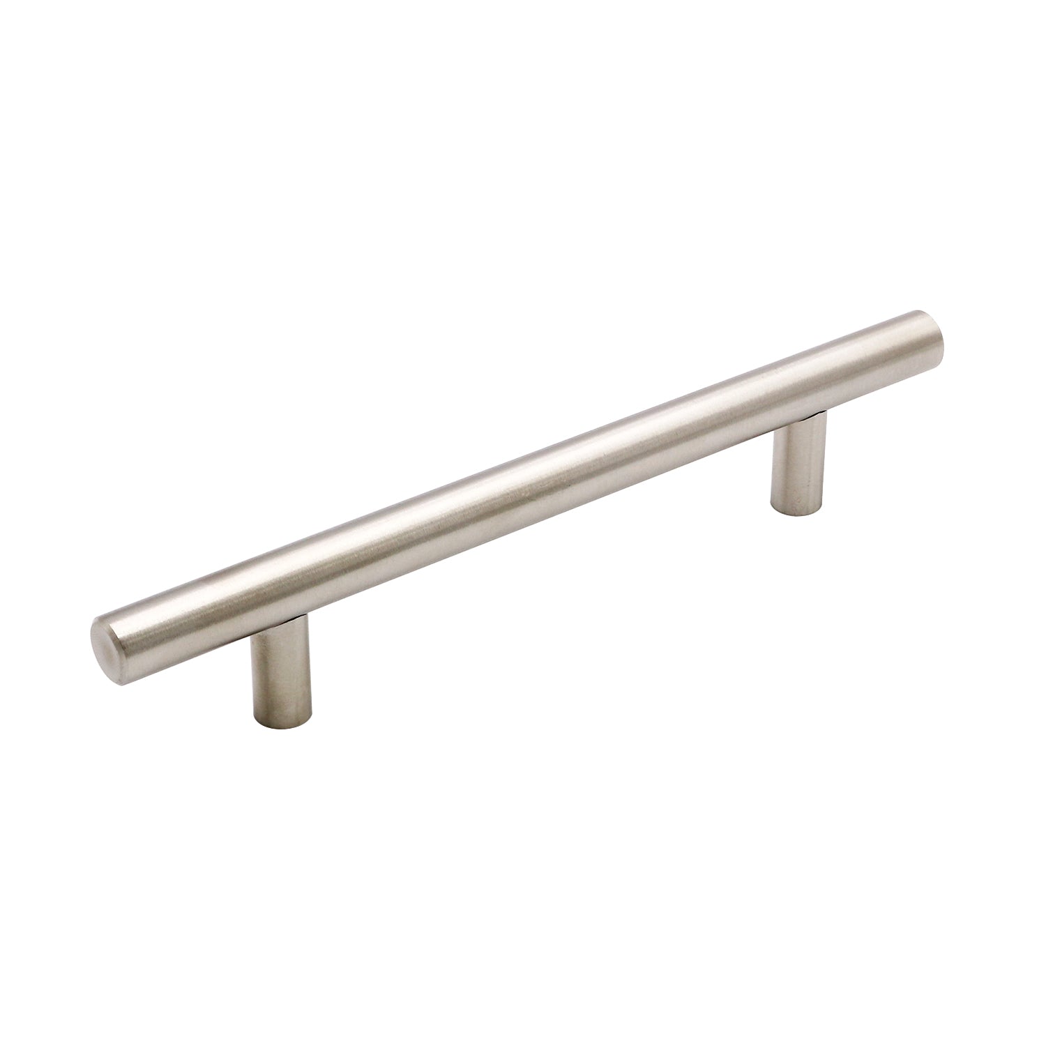 Brushed Nickel Modern Stainless Steel Cabinet Handles T Bar Drawer Pulls -Homdiy