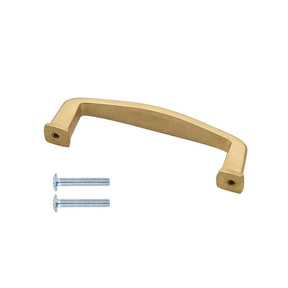 1 Pack Gold Cabinet Pulls Brushed Brass Dresser Pulls for Cupboard (LS8791GD) -Homdiy