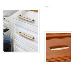 1 Pack Gold Cabinet Pulls Brushed Brass Dresser Pulls for Cupboard (LS8791GD) -Homdiy
