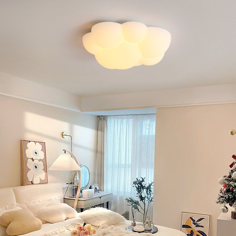 Modern Vintage Semi Flush Mount Ceiling Light,nordic Cream Style Ceiling  Lamp,simple Bedroom Aisle Hallway Ceiling Light Fixture -  Canada