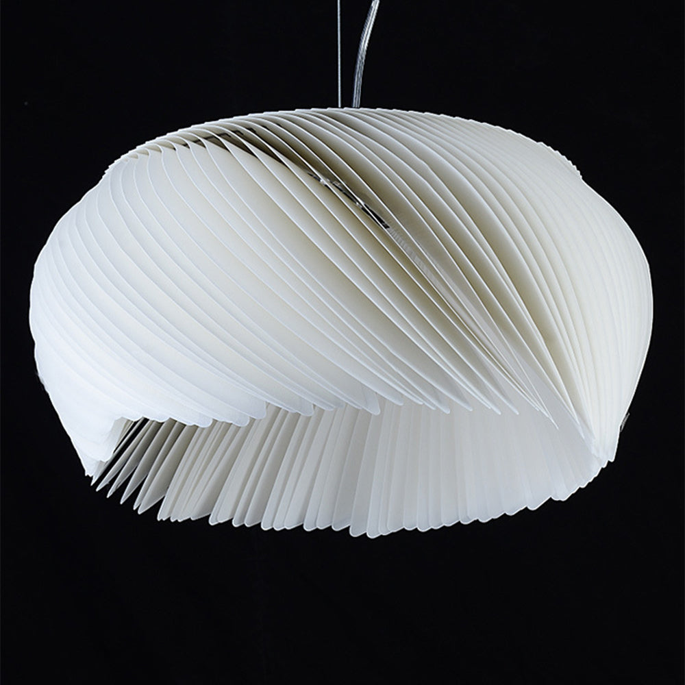 Designer White Paper Pendant Light for Living Room -Homdiy