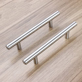 12 Pack Kitchen Bar Handle Pull With Brushed Nickel Finish(LS201BSS) -Homdiy