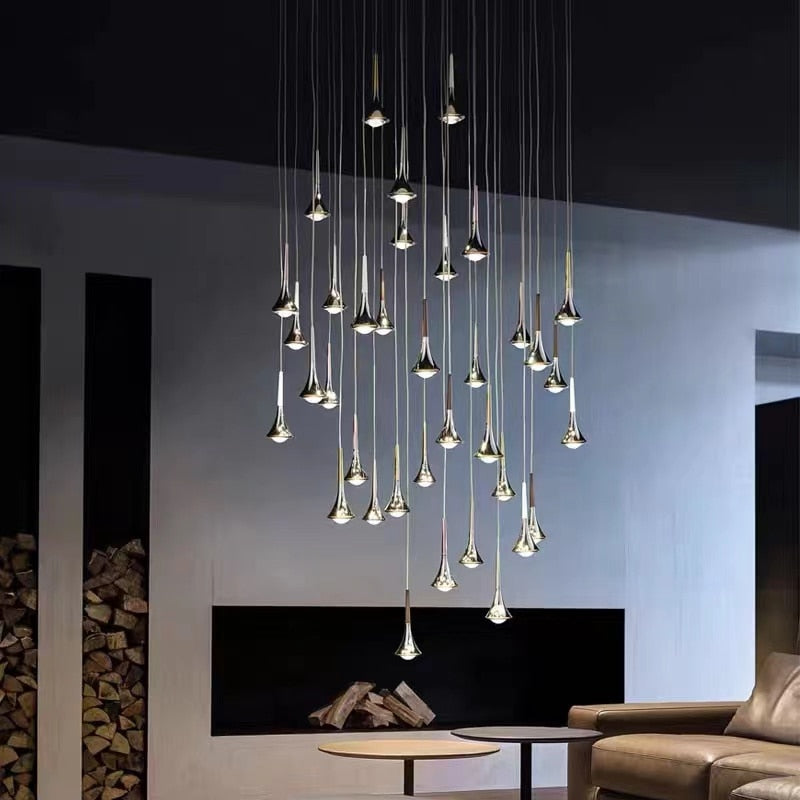 Luxury Raindrop Pendant Light For Kitchen -Homdiy
