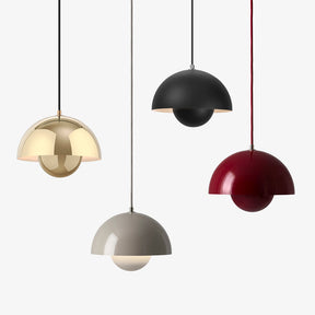 Vintage Pendant Lamp Multiple Colour Mushroom Shape Pendant Lights -Homdiy